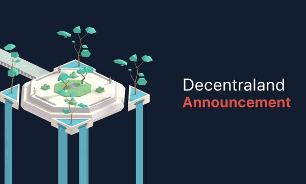Decentralandが第二回目のジェネシスシティの土地オークションを12月に実施