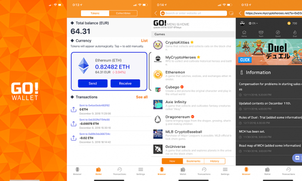 "GO! WALLET" launched multilingual version
