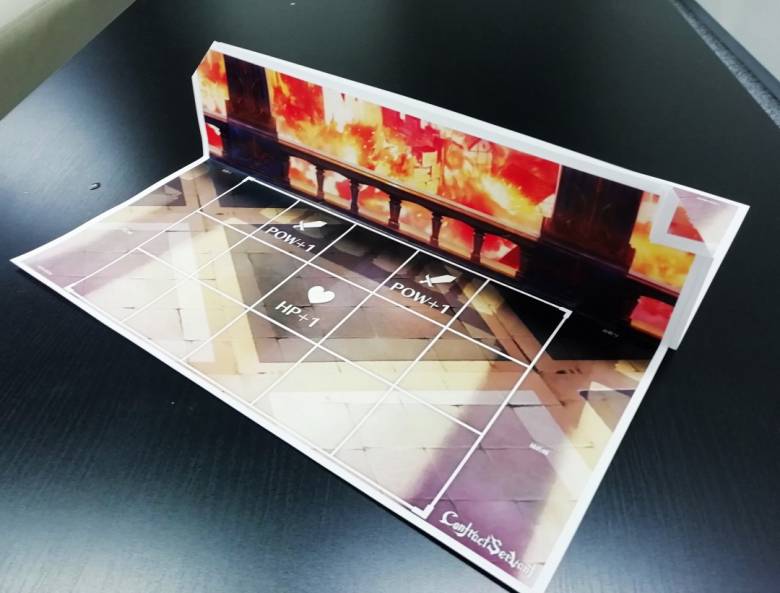 The report of the trial event of a board game version of Contract Servant