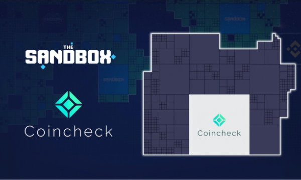 『The Sandbox』の仮想空間にコインチェックのLANDが誕生・コインチェックのNFTマーケットプレイスにてLANDの販売予定