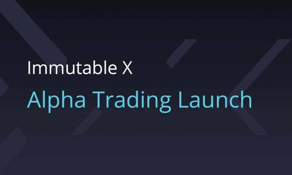 Alpha version of Immutable X released on mainnet, marketplace open with free gas prices.