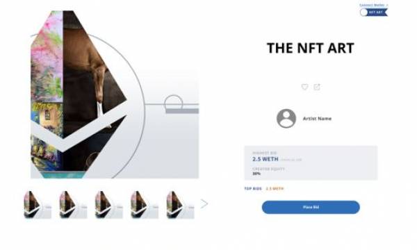 グローバルアートマーケットプレイス「TRiCERA ART」が「NFTアート取引機能」をリリース