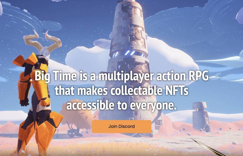 What is BigTime, an NFT-based action RPG?