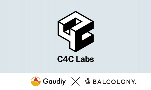 GaudiyとBALCOLONY.がWeb3領域に特化したクリエイターファームの新会社「C4C Labs」を設立