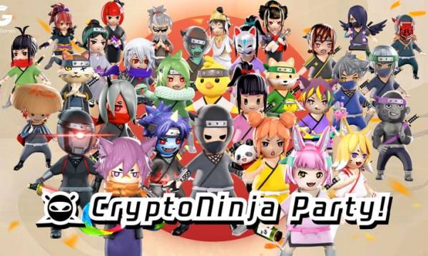 「CryptoNinja」のP2Eブロックチェーンゲーム「CryptoNinja Party!」のゲームNFT第1回セールが2022年7月に開催