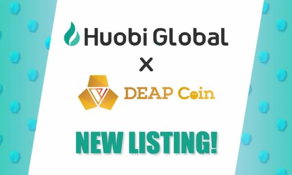 DEAが発行するGameFiユーティリティートークンの「DEAPcoin」が暗号資産取引所の「Huobi Global」に上場決定