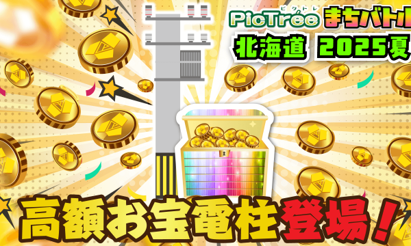 ピクトレ、10万円相当のDEPが当たる「高額お宝電柱」を函館に設置
