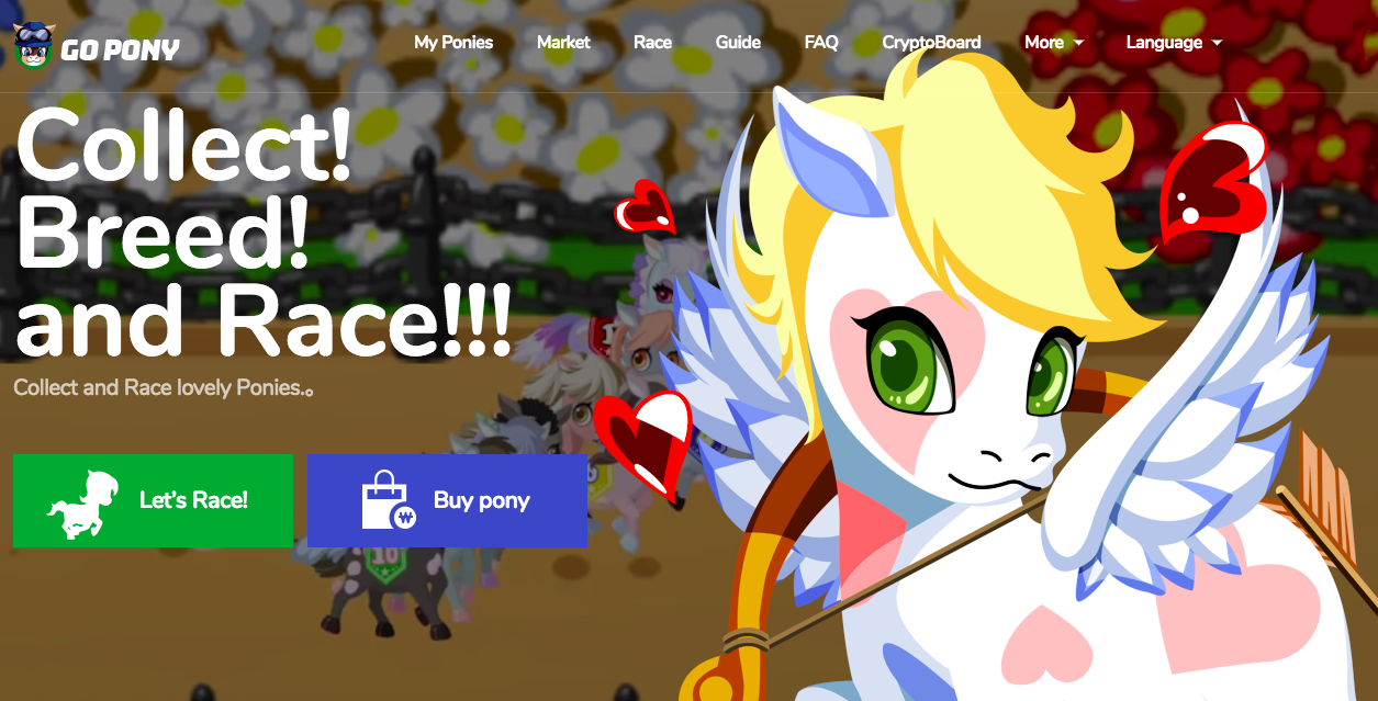 What is GO PONY? Raise horses and earn with racing!