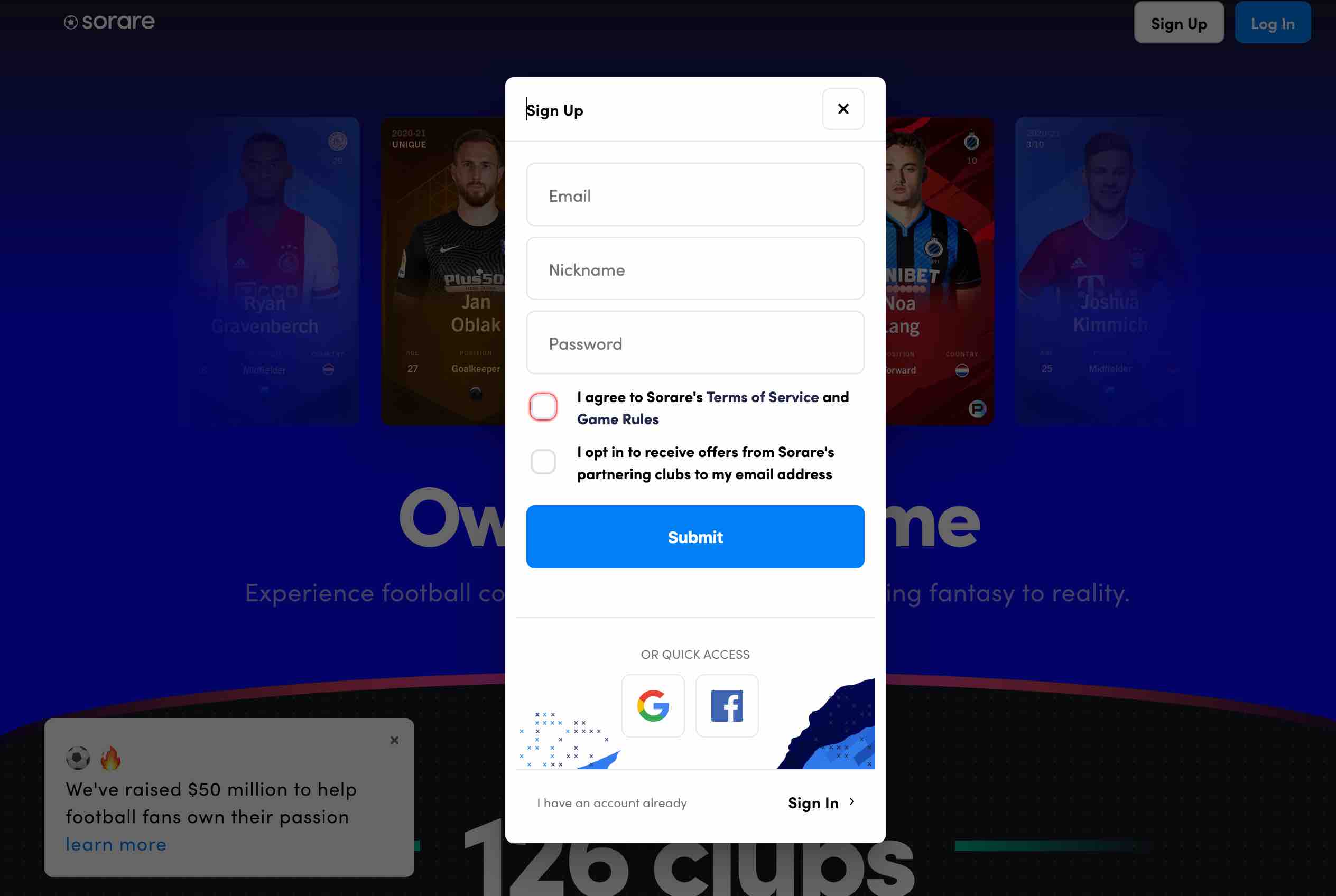How to get started, and How to play with the latest 2021 version of Sorare