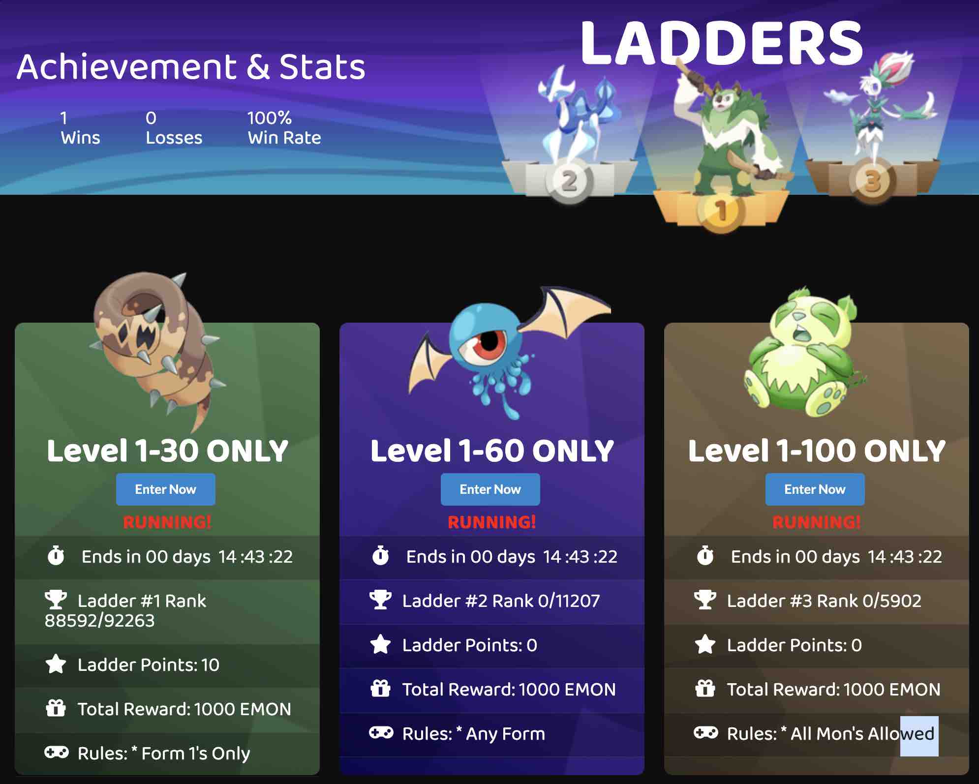 [For Beginners] How to start an Ethermon battle, and how to get the monsters.