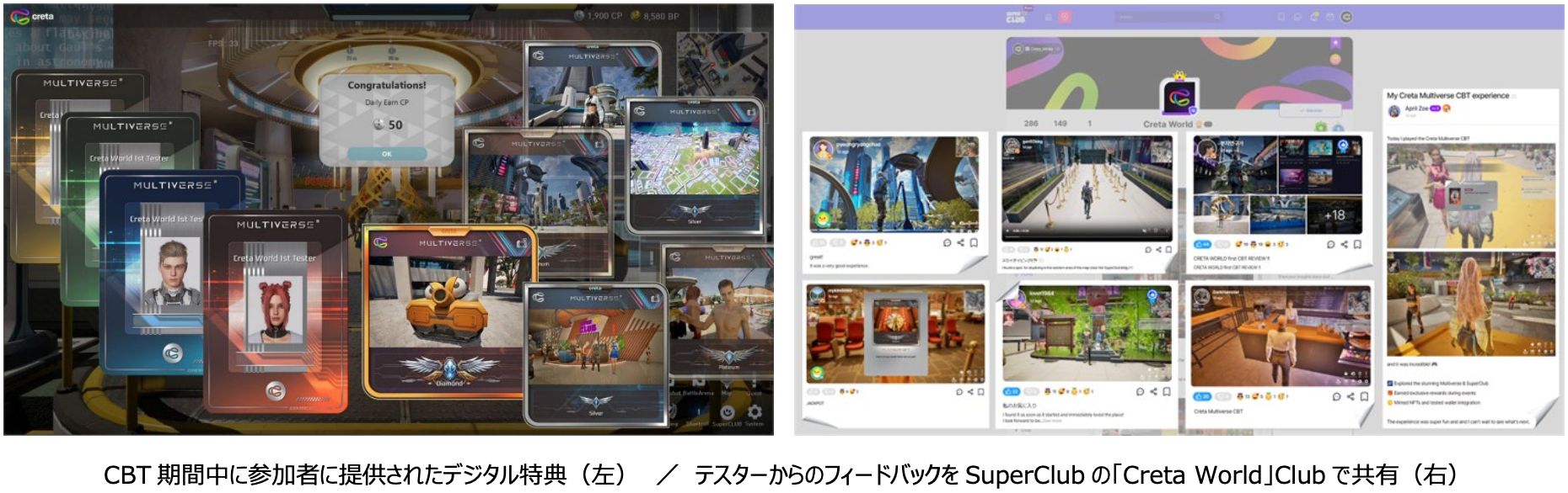 CRETA Conducts Global Beta Test on Web3 Gaming Platform, Showcasing Next-Generation Ecosystem