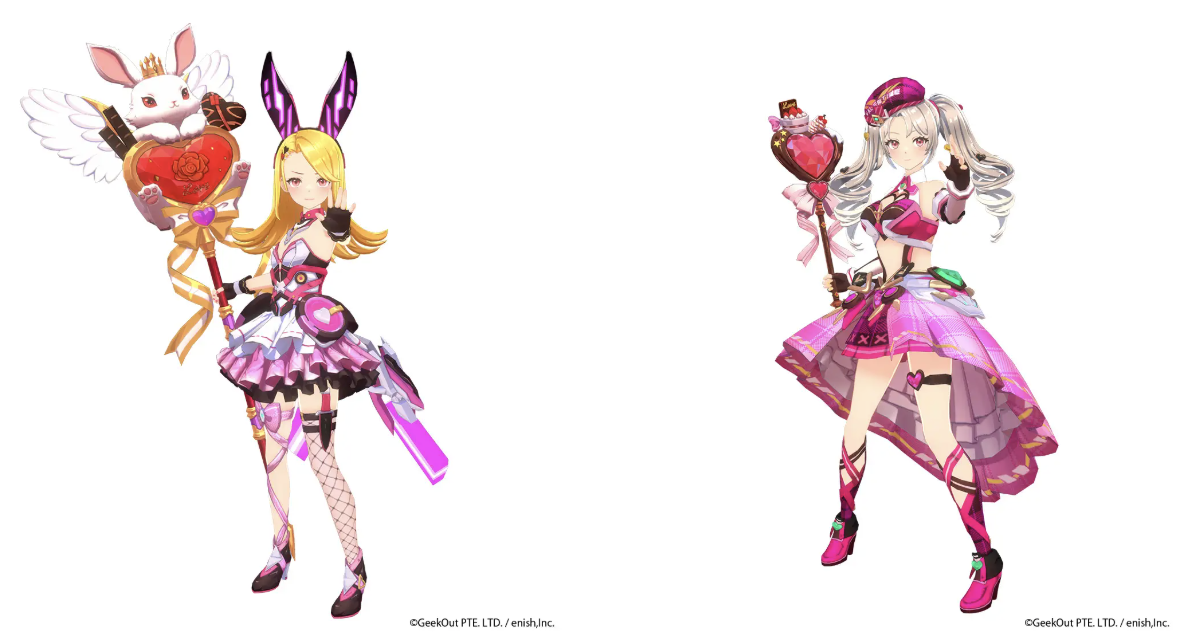 "De:Lithe Last Memories" Launches Gacha Sale Featuring Limited Valentine's NFT Dolls