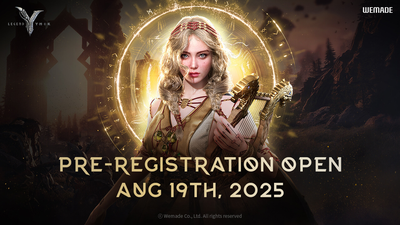 WEMADE has started pre-registration for the global version of the new Web3 MMORPG "Legend of YMIR."