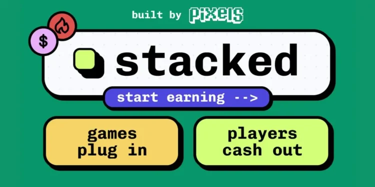 Pixels releases AI-powered reward infrastructure "Stacked" to external studios—transitioning to a USDC reward model to reduce selling pressure on PIXEL.